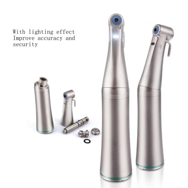 Accurate and secure dental implant machine implantation dental handpiece