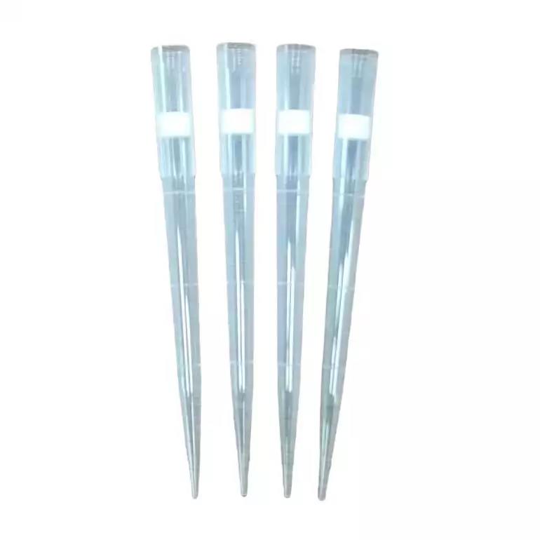 1000 Microliter Disposable Pipette Tips for Filter Appliances for Laboratory Testing