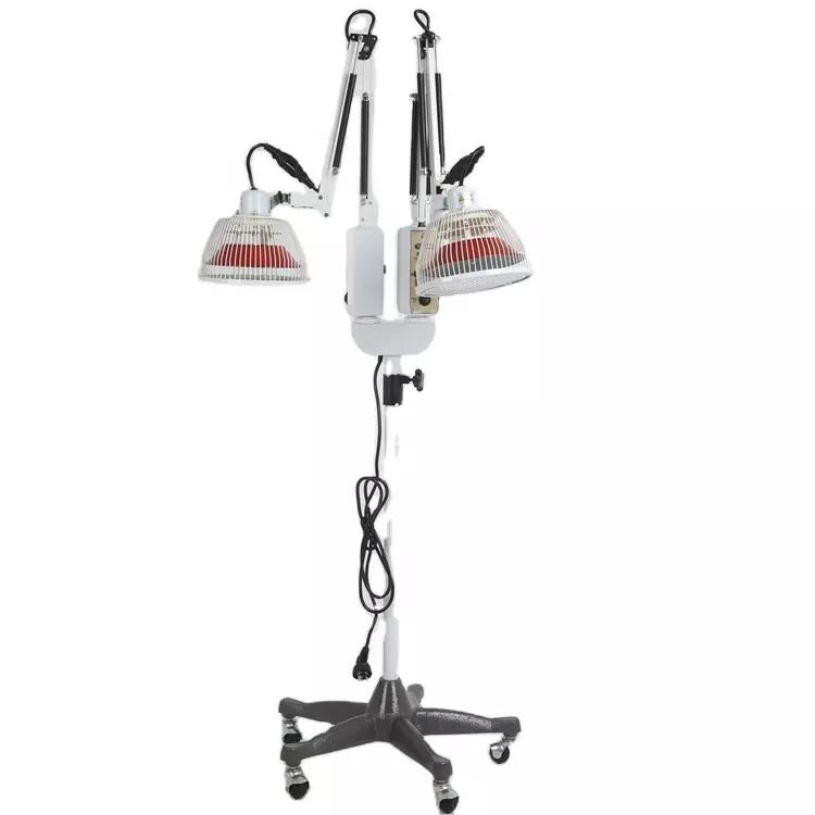 Modern Practical Infrared Rehabilitation Physiotherapy Lamp with Floor Stand for the Elderly